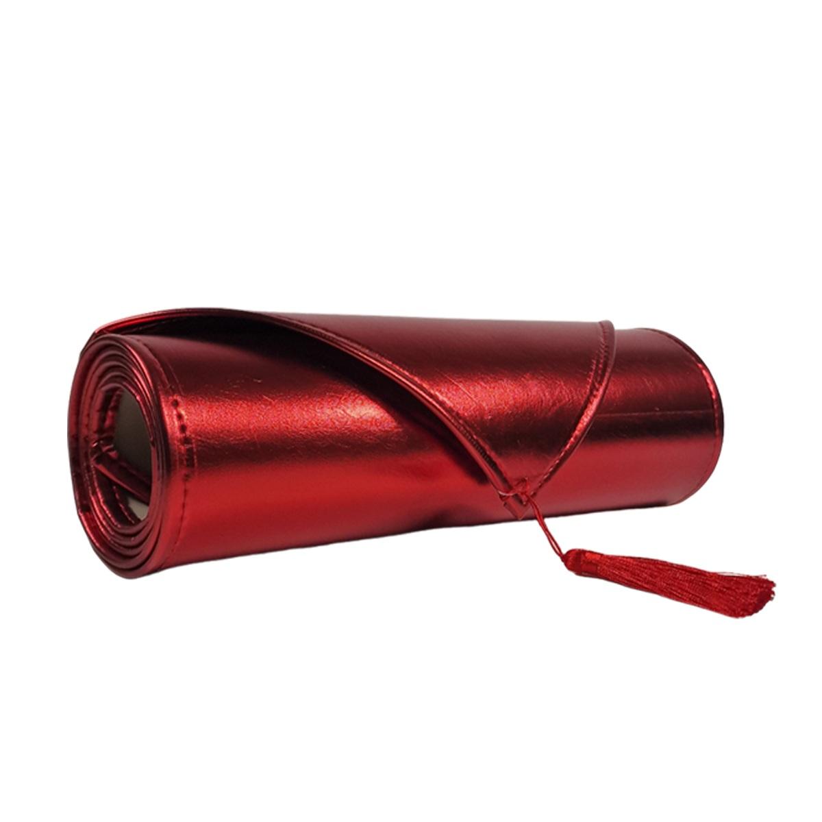 Runner cm.33x180 Metallic Rosso | Silani