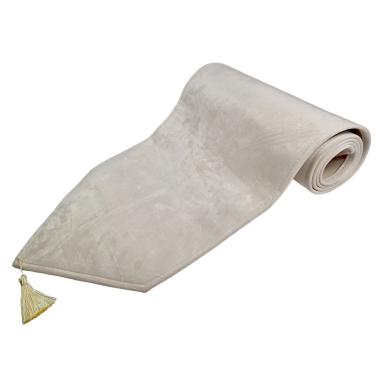 Runner cm.33x180 Velluto Bianco | Silani