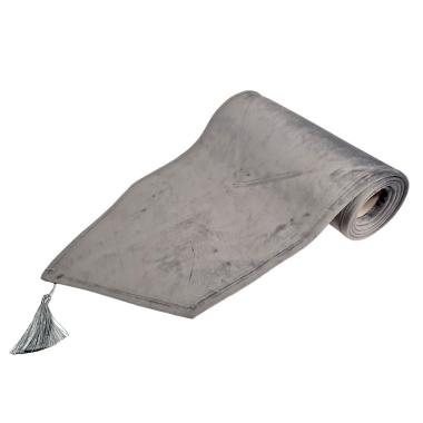 Runner cm.33x180 Velluto Grigio | Silani