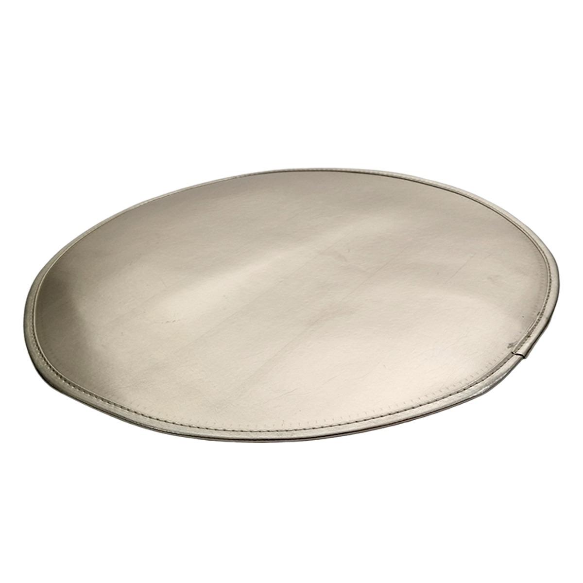 Tovaglietta Natalizia Sottopiatto Metallic Oro Champagne cm.Ã˜40 |Silani