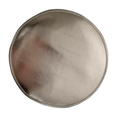 Tovaglietta Natalizia Sottopiatto Metallic Oro Champagne cm.Ã˜40 |Silani