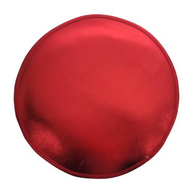 Tovaglietta Natalizia Sottopiatto Metallic Rosso cm.Ã˜40 |Silani