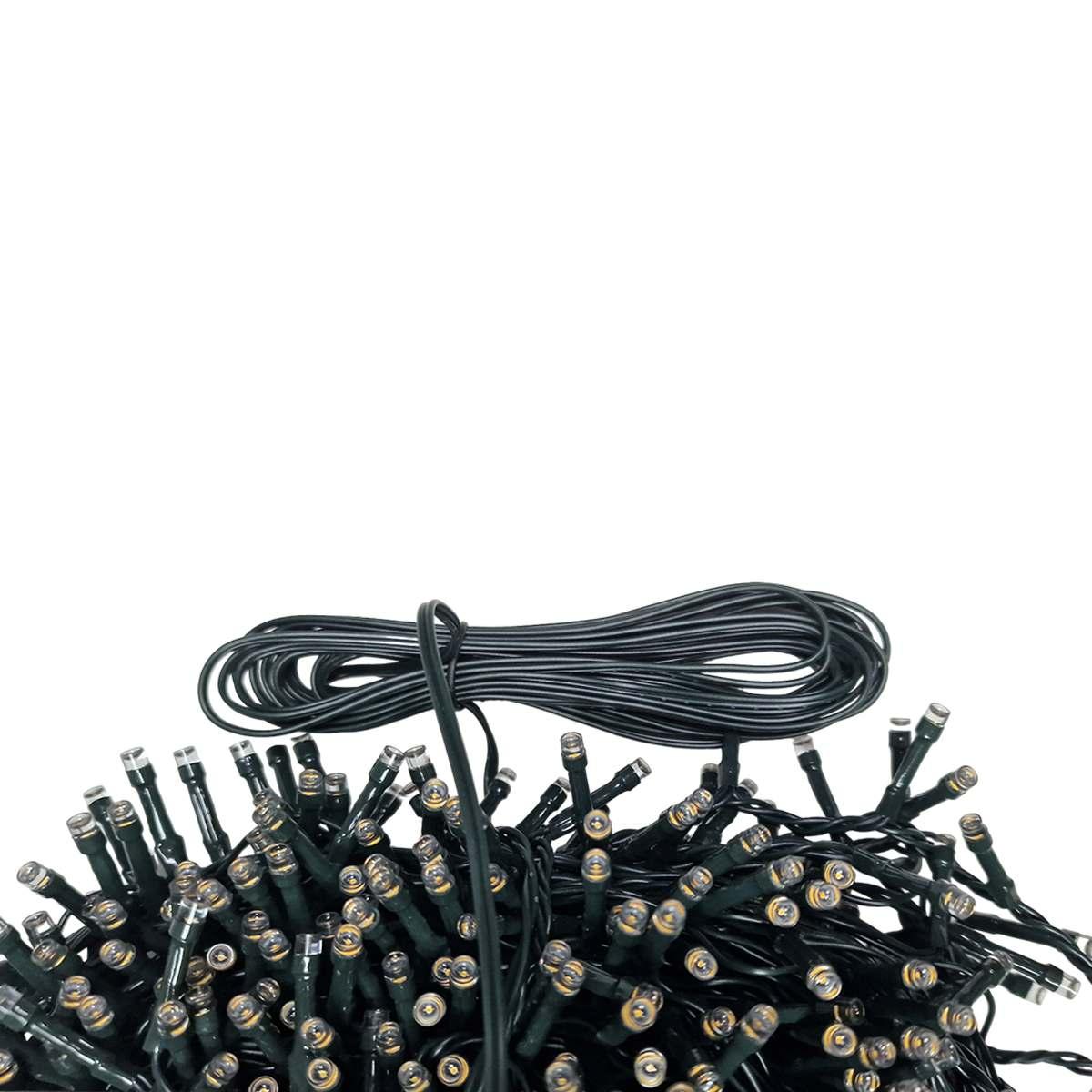 Luci Natale Esterno LED 720 Bianco Caldo con Giochi |Silani