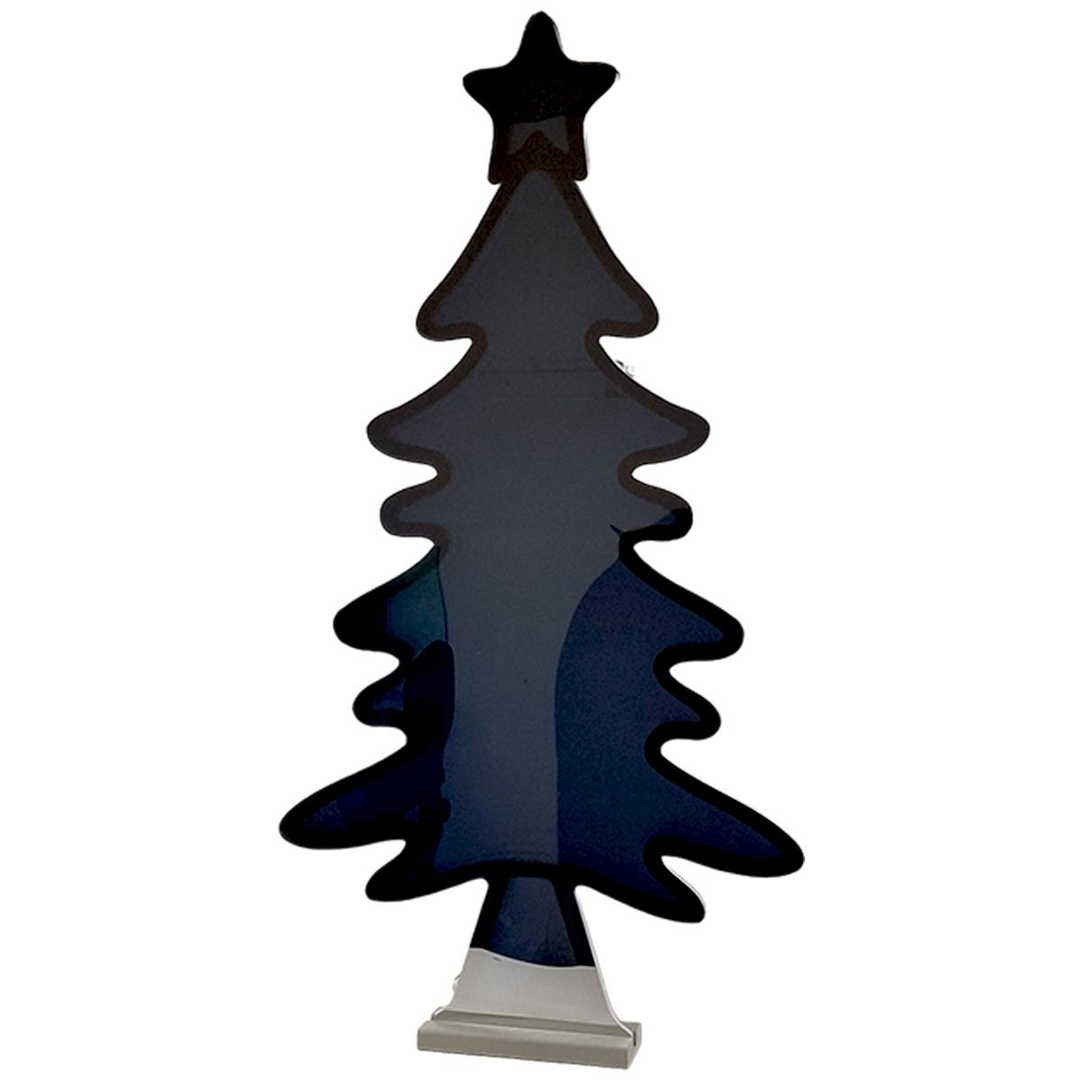 Albero Natale Luci LED Infinity 3D cm.50x1,5xh95 |Silani