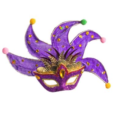 Mascherina Giullare Viola cm.17x11 3 |Bizzotto