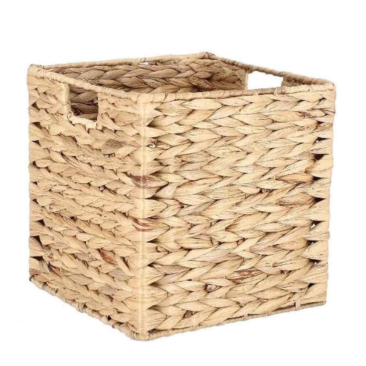 Cesto Corda Quadrato Beige cm.25x25xh25 | Bizzotto