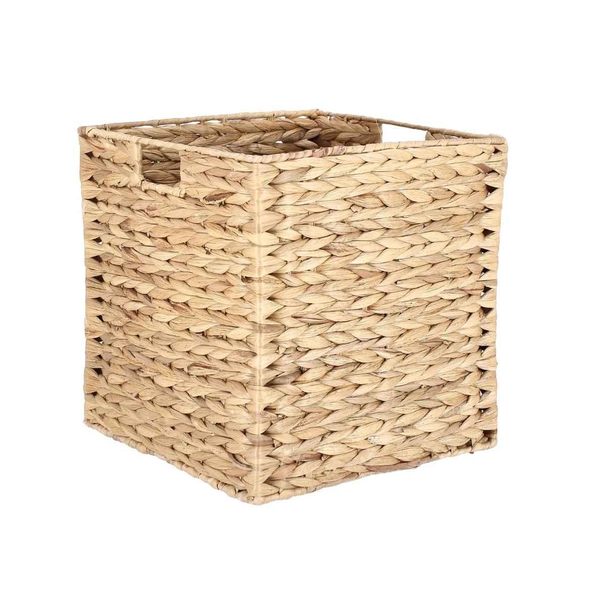 Cesto Corda Quadrato Beige cm.30x30xh30 | Bizzotto