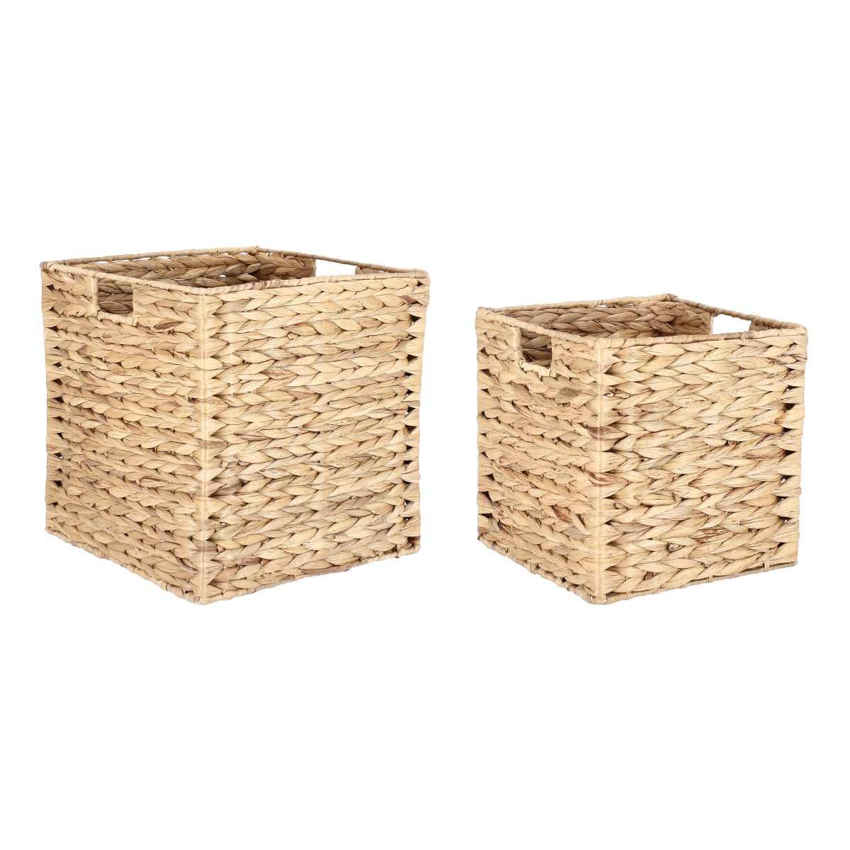 Cesto Corda Quadrato Beige cm.30x30xh30 | Bizzotto