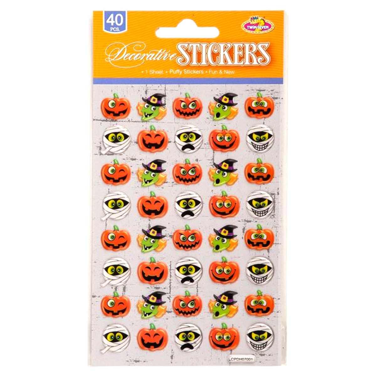 Stickers Halloween con Fantasmi |Carnival Toys