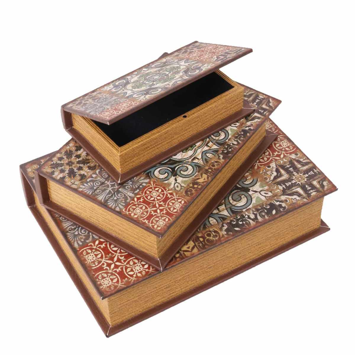Scatola Libro Legno Mandala cm.32x8xh24 | Vacchetti