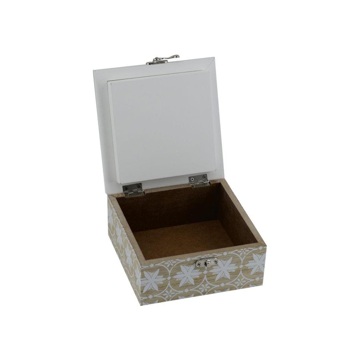 Scatola Porta Lavoro Legno cm.15x15x7 | Vacchetti