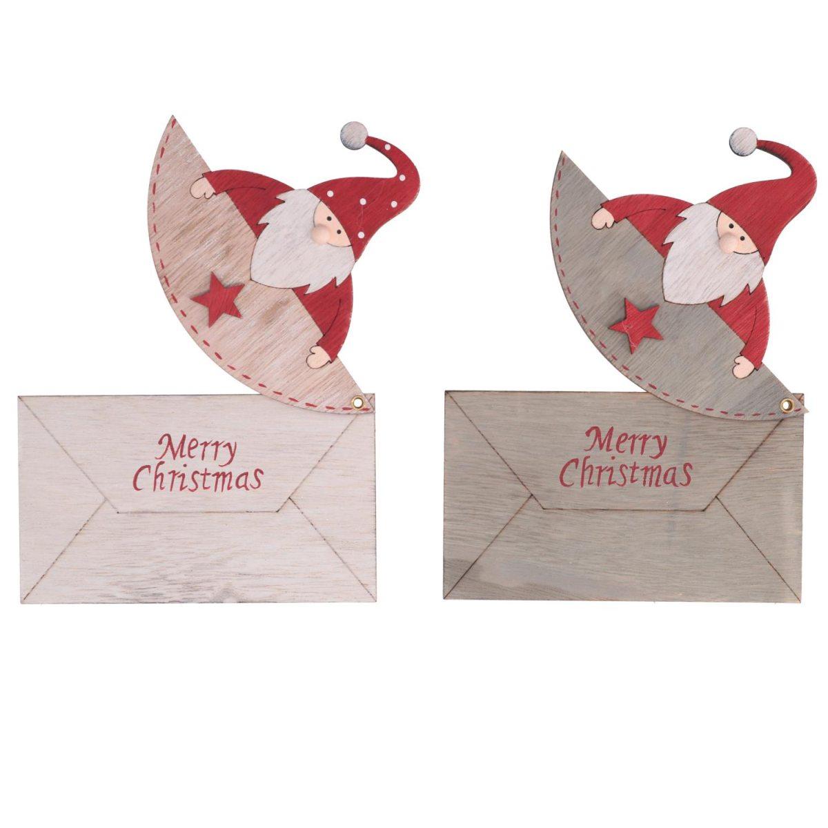 Lettera Babbo Natale 2 Modelli cm.16x15 |Vacchetti