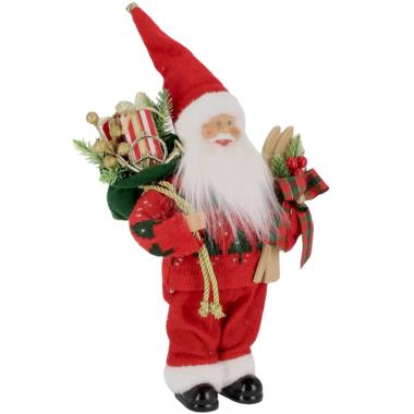 Babbo Natale Lorick Abito Rosso cm.30 |Bizzotto