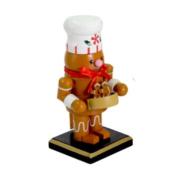 Soldatino Schiaccianoci Legno cm.15 Pan di Zenzero