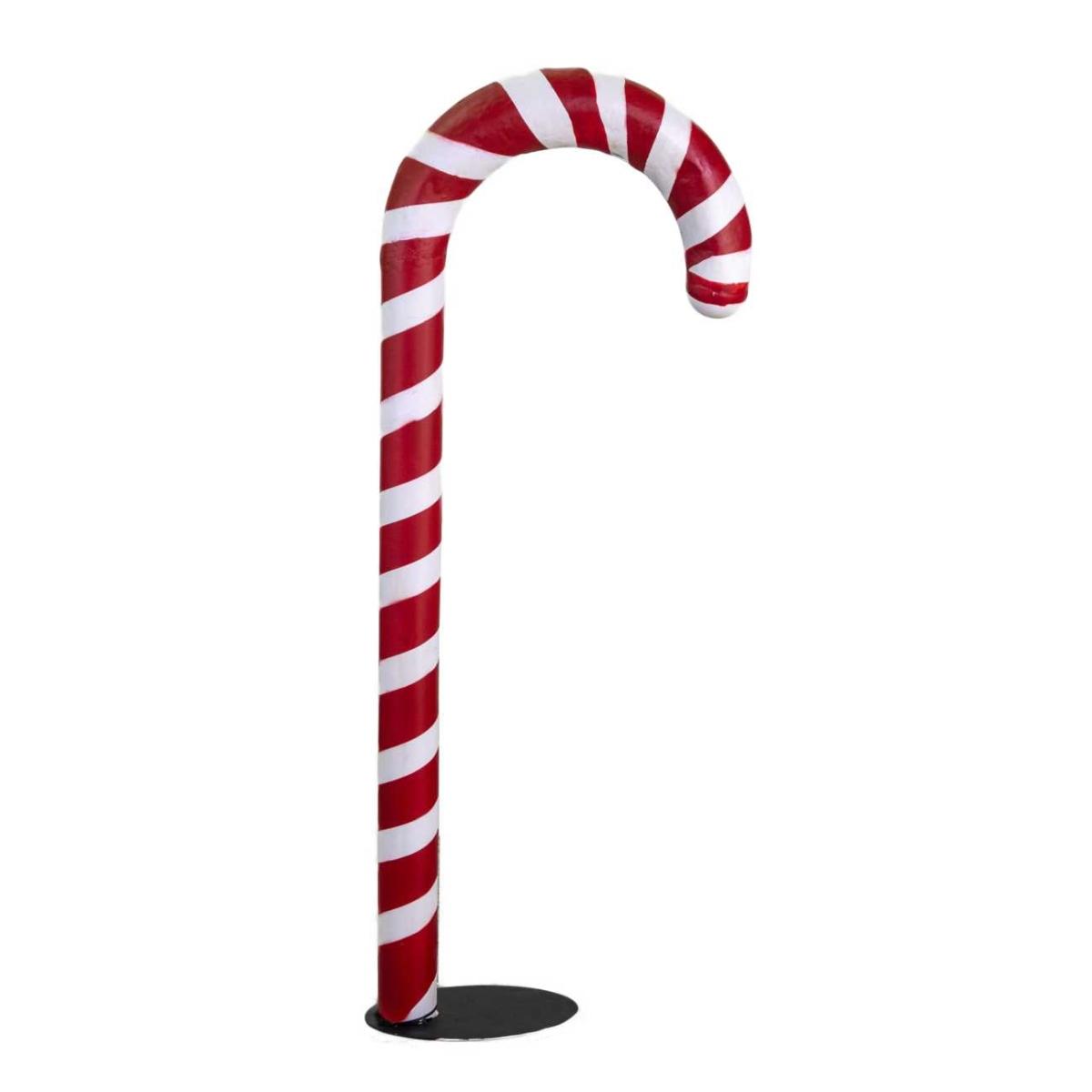 Decorazione Natalizia Bastoncino Candy Natale Metallo cm.118 |Vacchetti