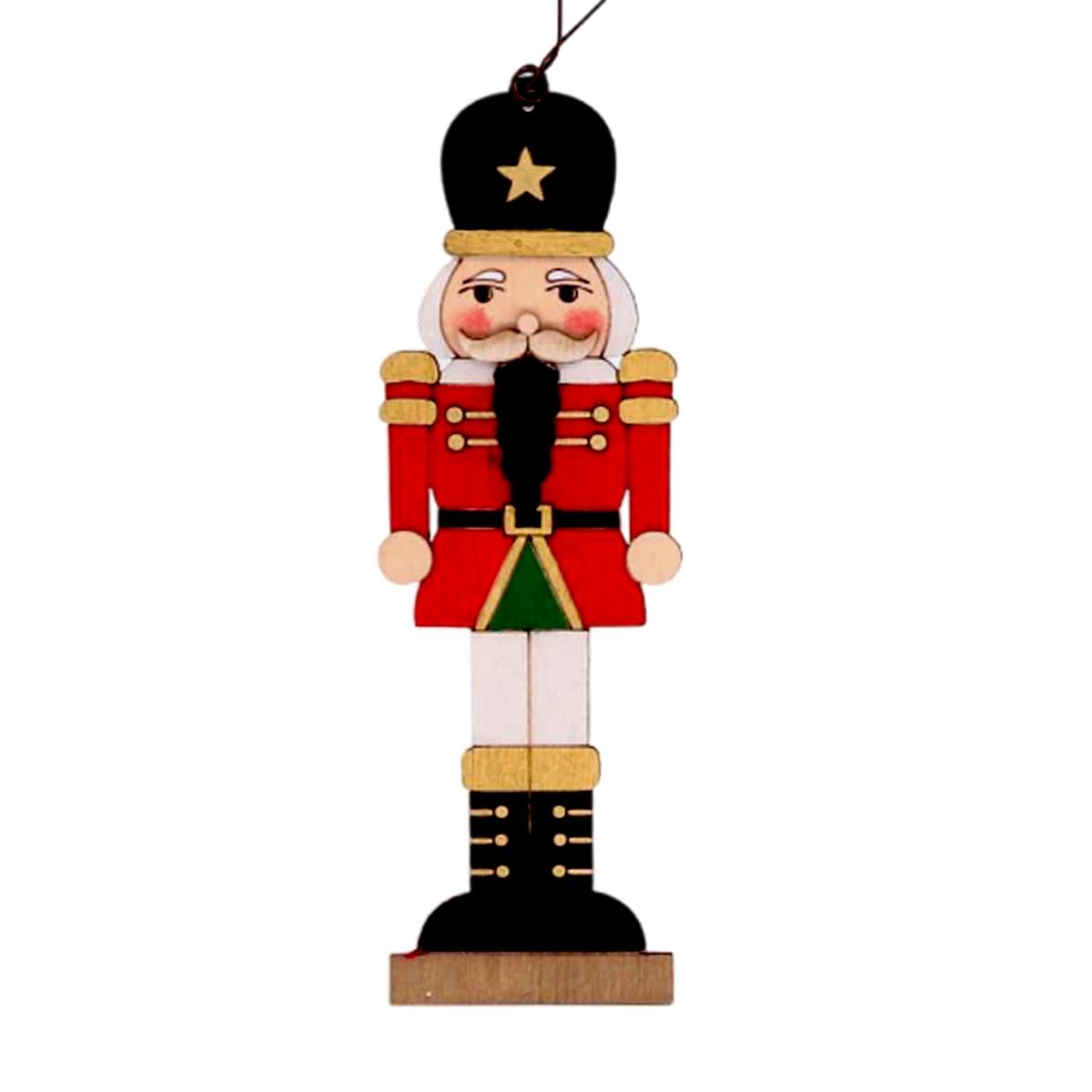 Soldatino Schiaccianoci Legno cm.13,5