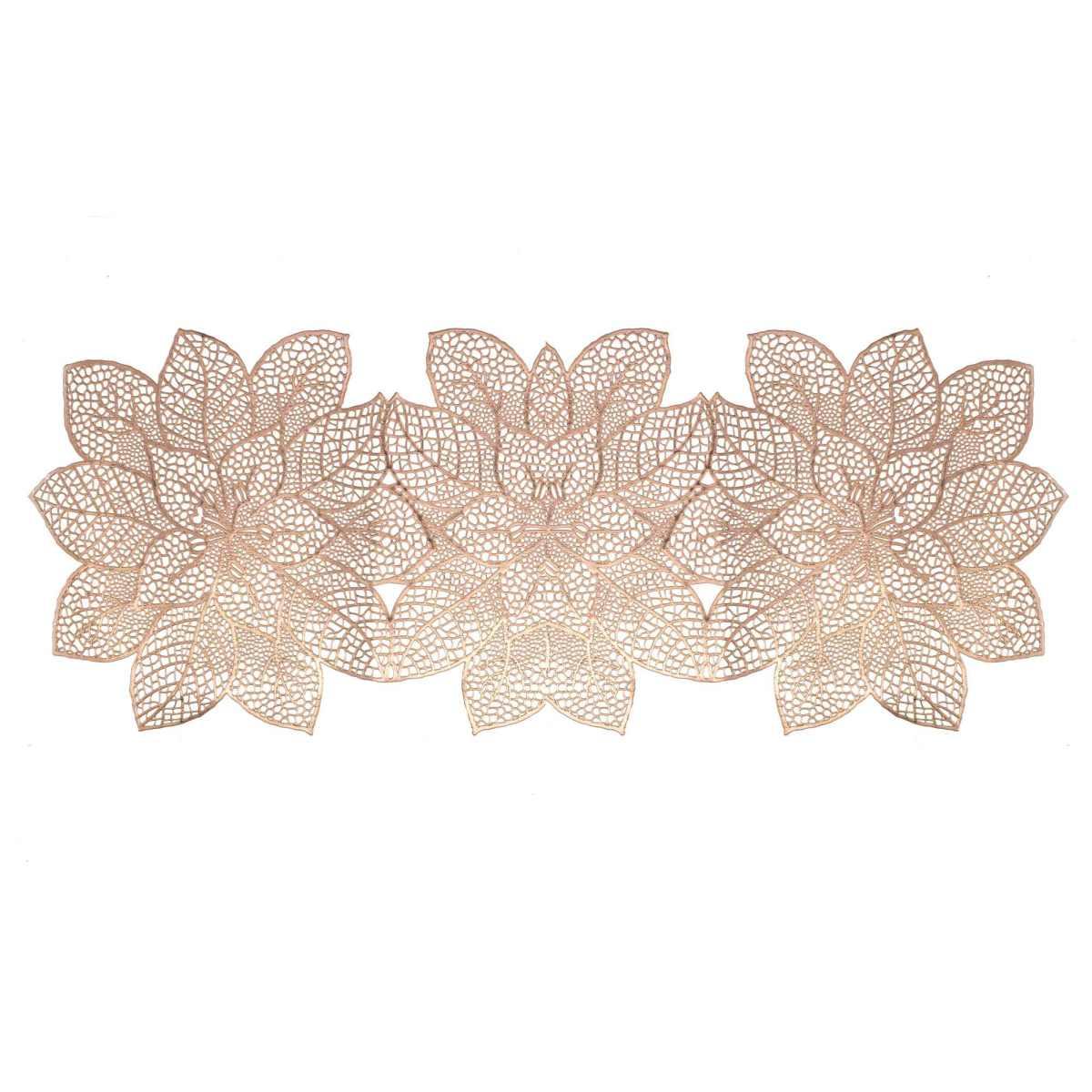 Runner cm.35x91 Fiori Oro Plastica | Vacchetti