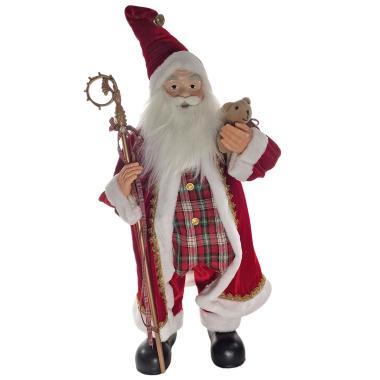 Babbo Natale in Tessuto cm.80 |Vacchetti