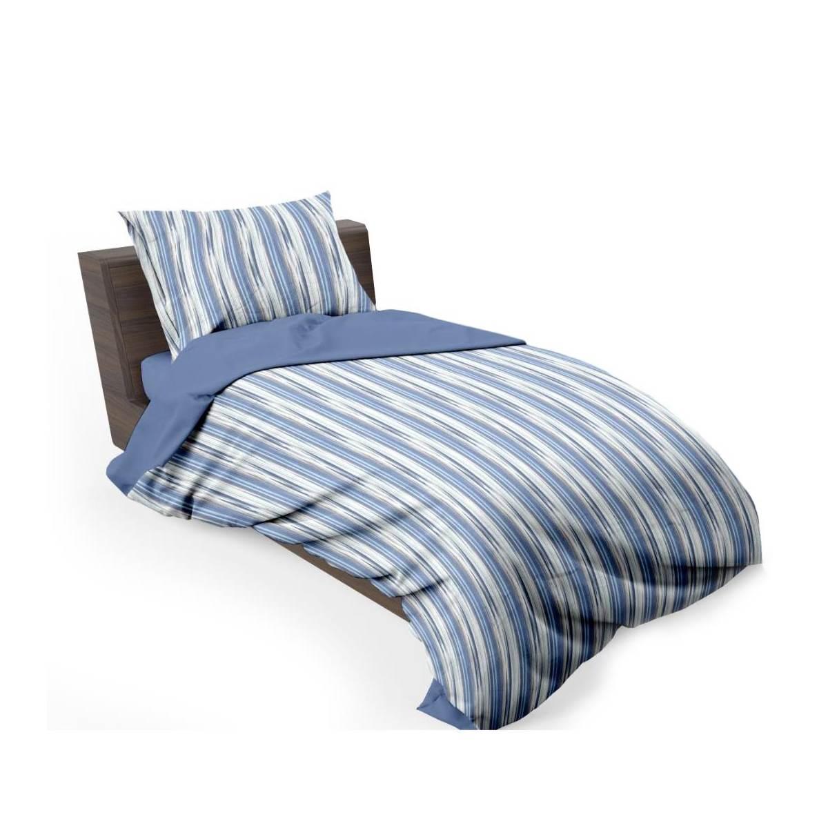 Lenzuola Singole 1 Piazza Riviera Blu Rattan Set pz.3 | Vacchetti