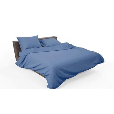 Lenzuola Singole 1 Piazza e Mezza Blu Riviera Set pz.3 | Vacchetti