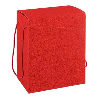 Scatola Natale Cartone Rosso cm.28x20x35 | Cometa Collections