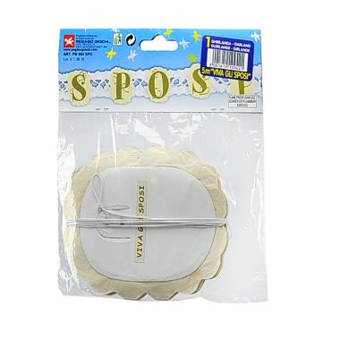 Festone Party Ghirlanda W Sposi mt.5 |M2 Store