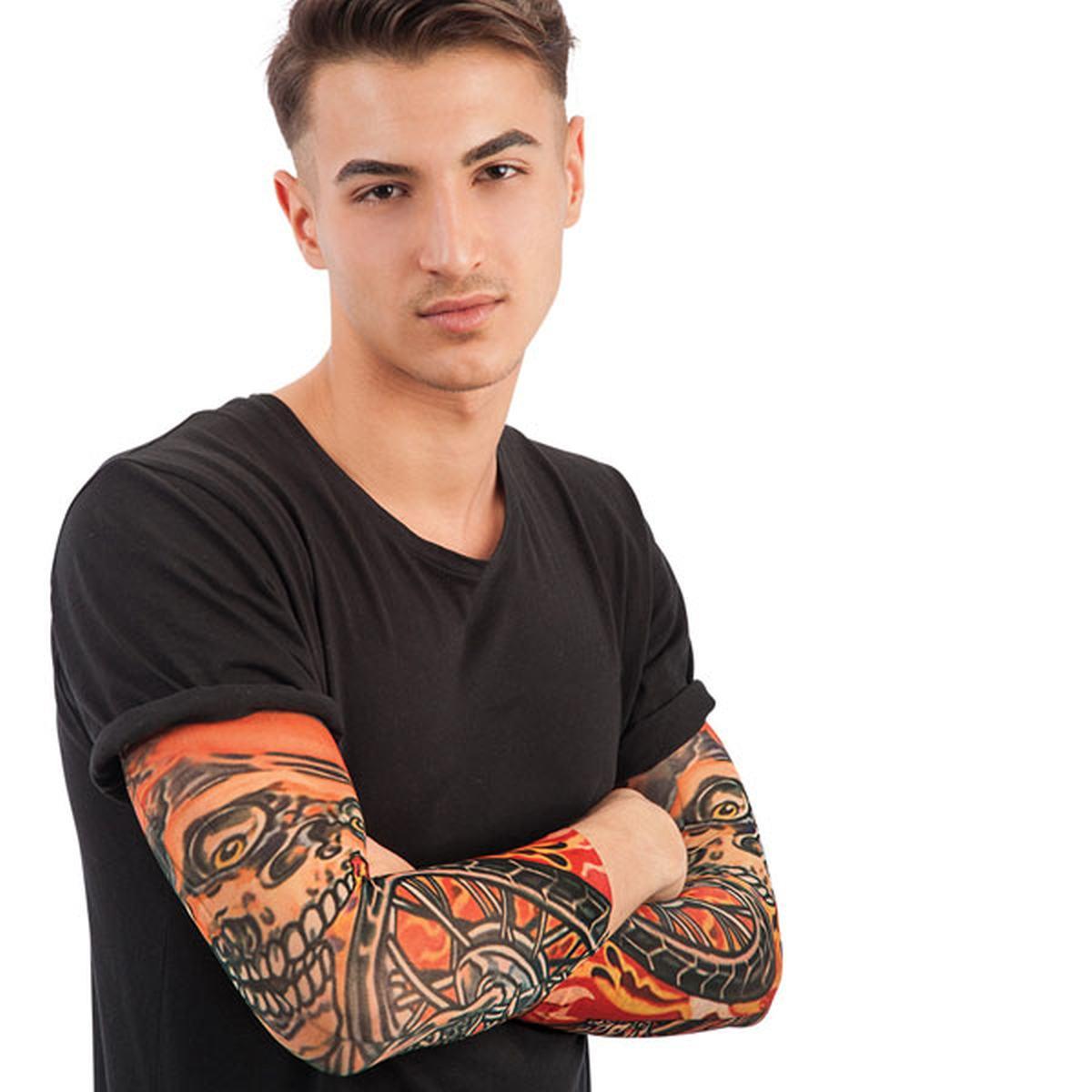 Manica Tatuata Fiamme Set pz.2 |Carnival Toys