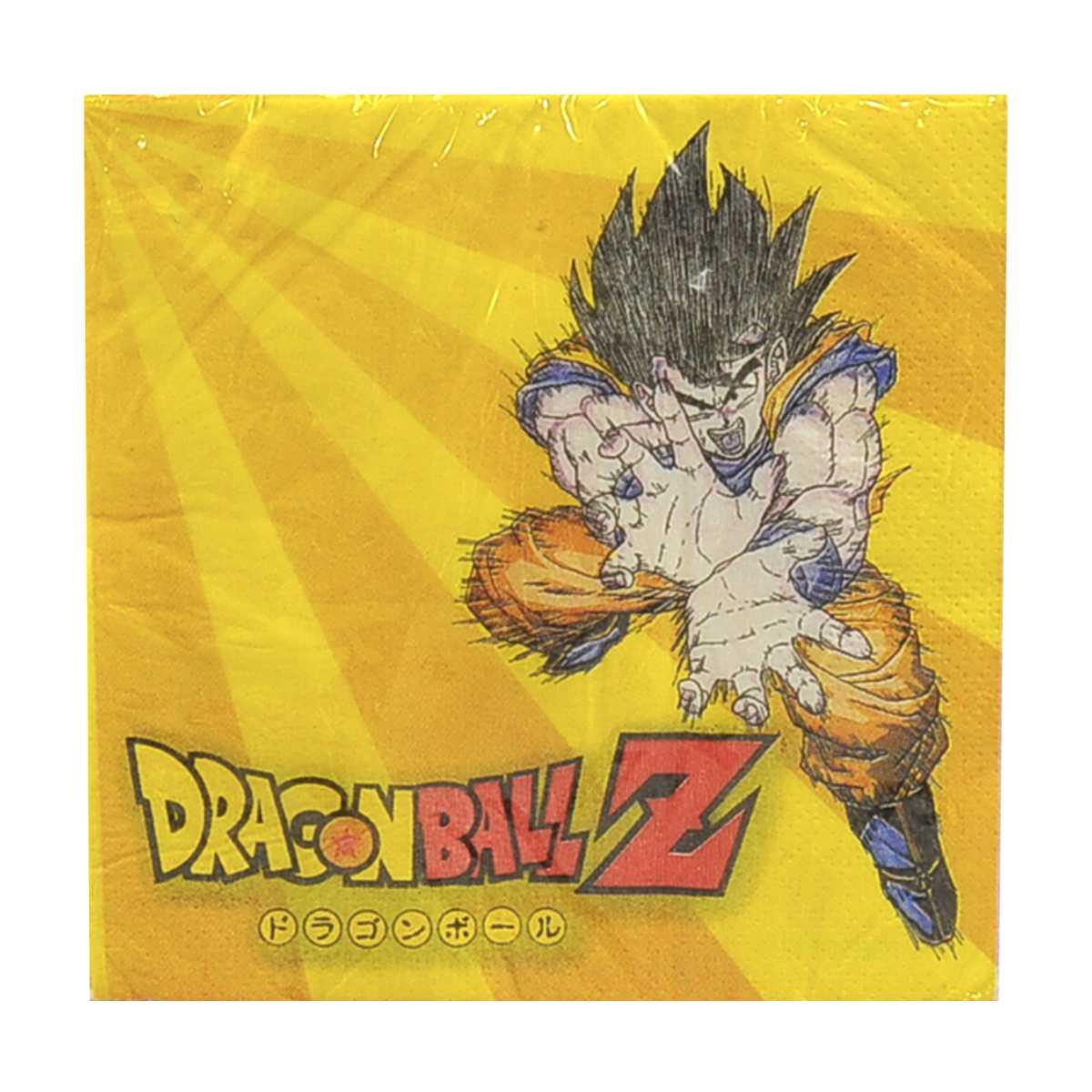 Tovagliolo cm.33x33 Set pz.20 Dragon Ball |M2 Store