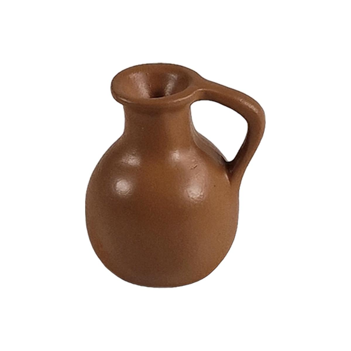 Brocca con Manico Marrone cm.2,5xH3,5 | Rossi Rosa