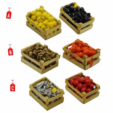 Cesta Alimenti Pesci cm.4x3xH2,5 | Rossi Rosa