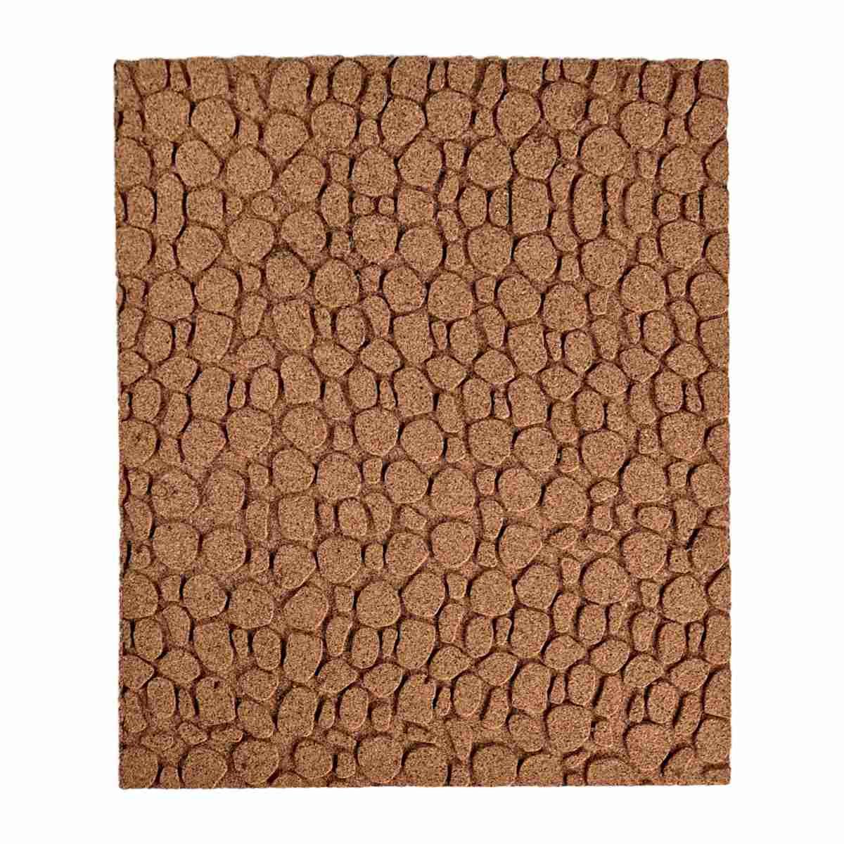 Pannello Sughero Muro Porfido Tondo cm.33x1x25 | Rossi Rosa