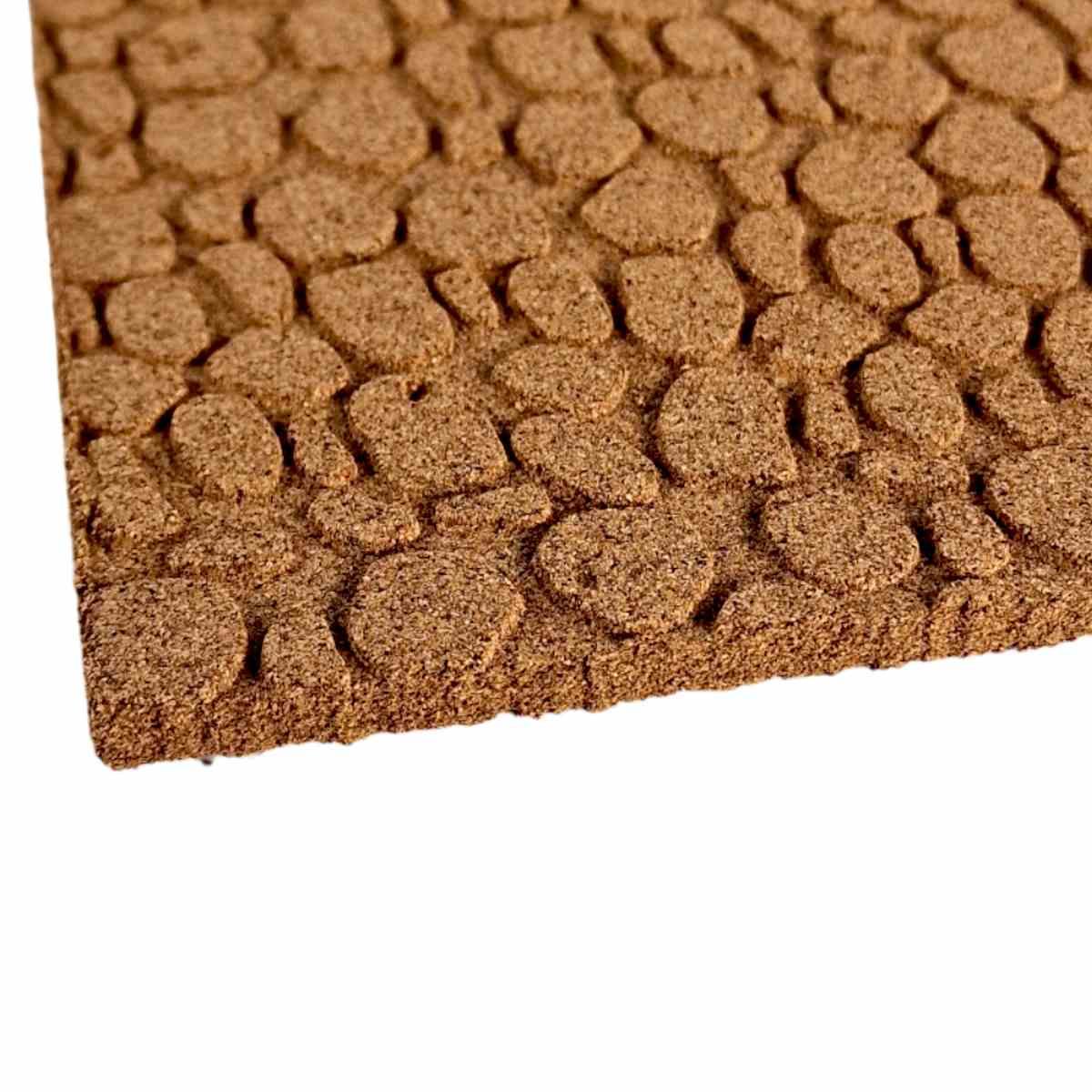 Pannello Sughero Muro Porfido Tondo cm.33x1x25 | Rossi Rosa