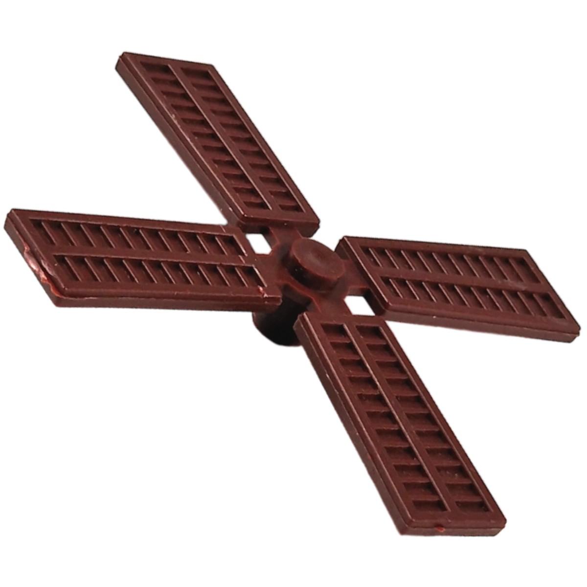 Ruota Mulino Vento con Pale Marrone cm.Ã˜9 | Rossi Rosa