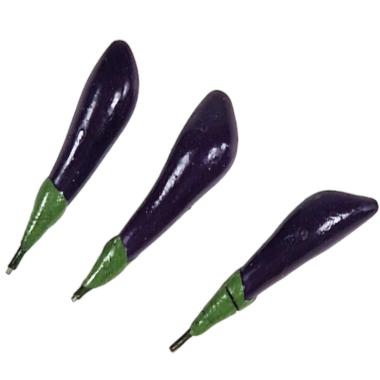 Ortaggi Melanzane Set 2 pezzi cm.2 | Rossi Rosa