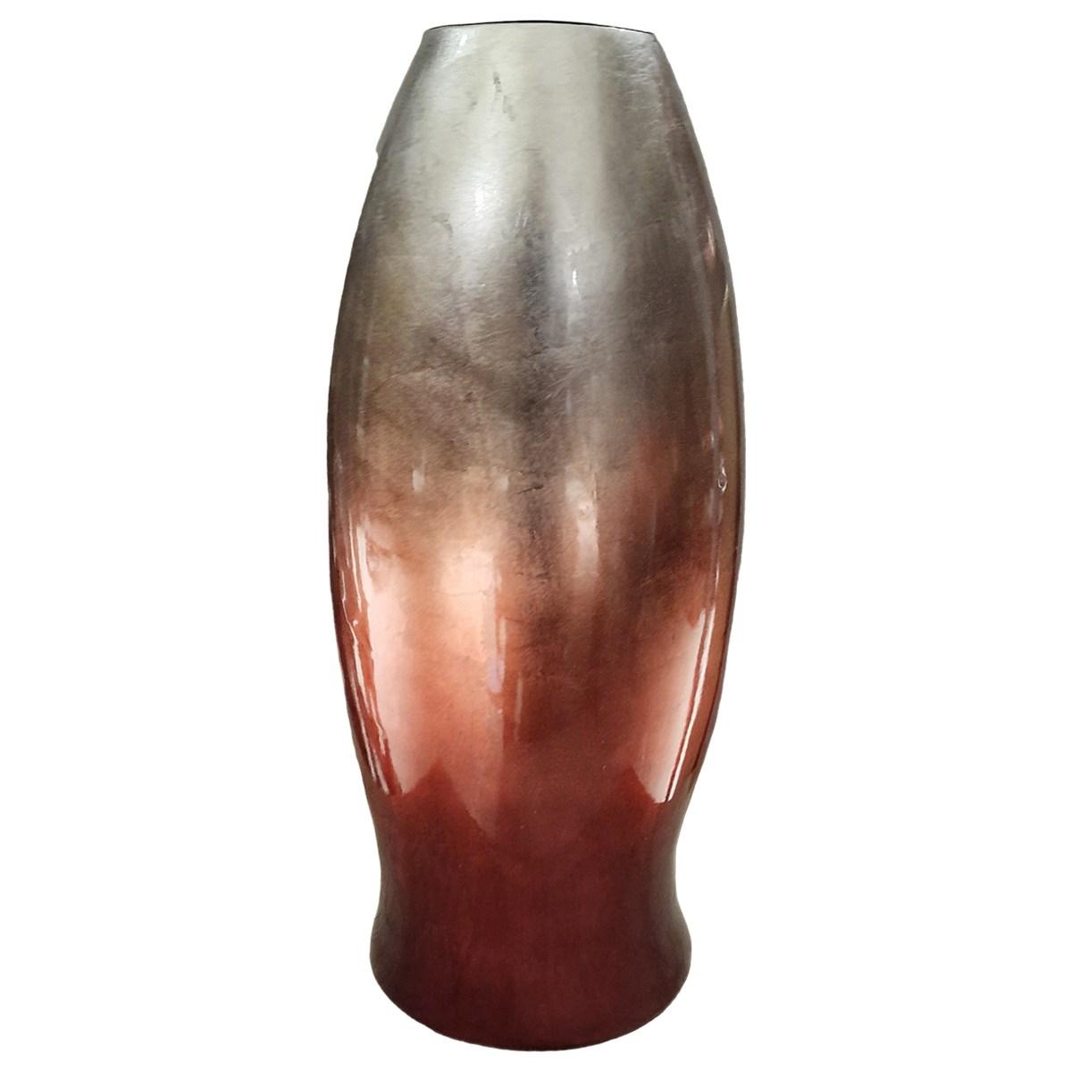 Vaso Ceramica Sculture Corallo cm.14x42