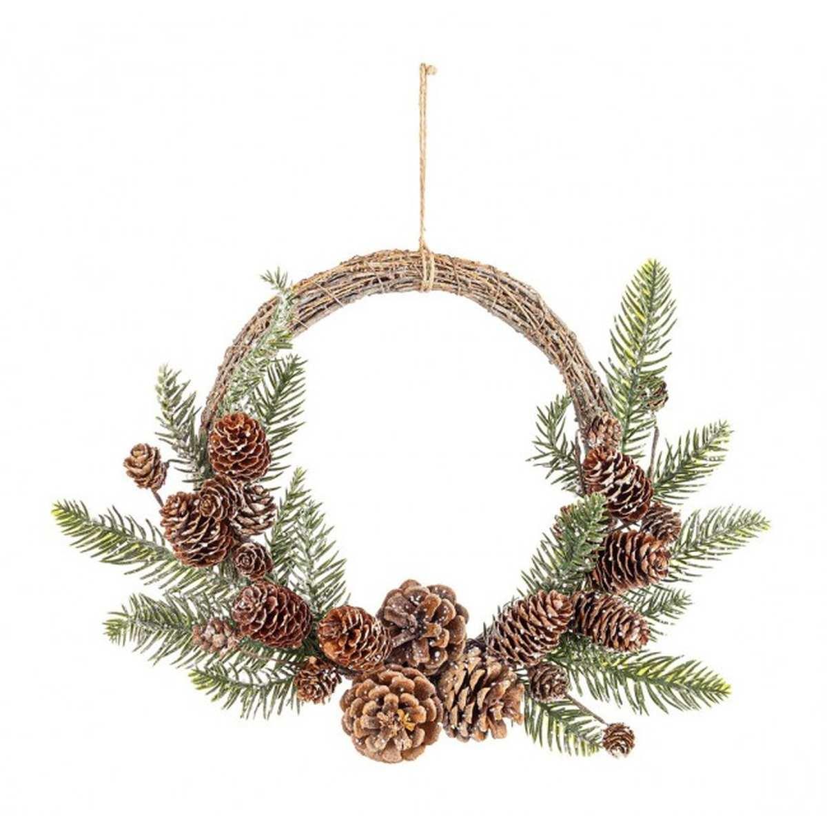 Fuoriporta Legno con Pigne cm.Ã˜23 |Bizzotto