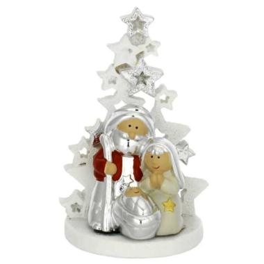 NativitÃ  cm.8,5 Stilizzata Bagutta con Albero |Bagutta