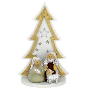 NativitÃ  cm.8,5 Stilizzata Bagutta con Albero |Bagutta
