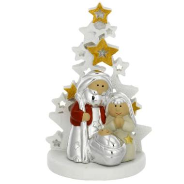 NativitÃ  cm.8,5 Stilizzata Bagutta con Albero |Bagutta