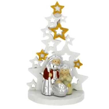 NativitÃ  cm.8,5 Stilizzata Bagutta con Albero |Bagutta
