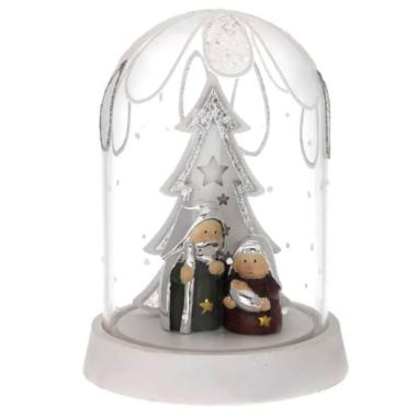 NativitÃ  cm.11,5 Stilizzata Bagutta con Cupola Vetro |Bagutta