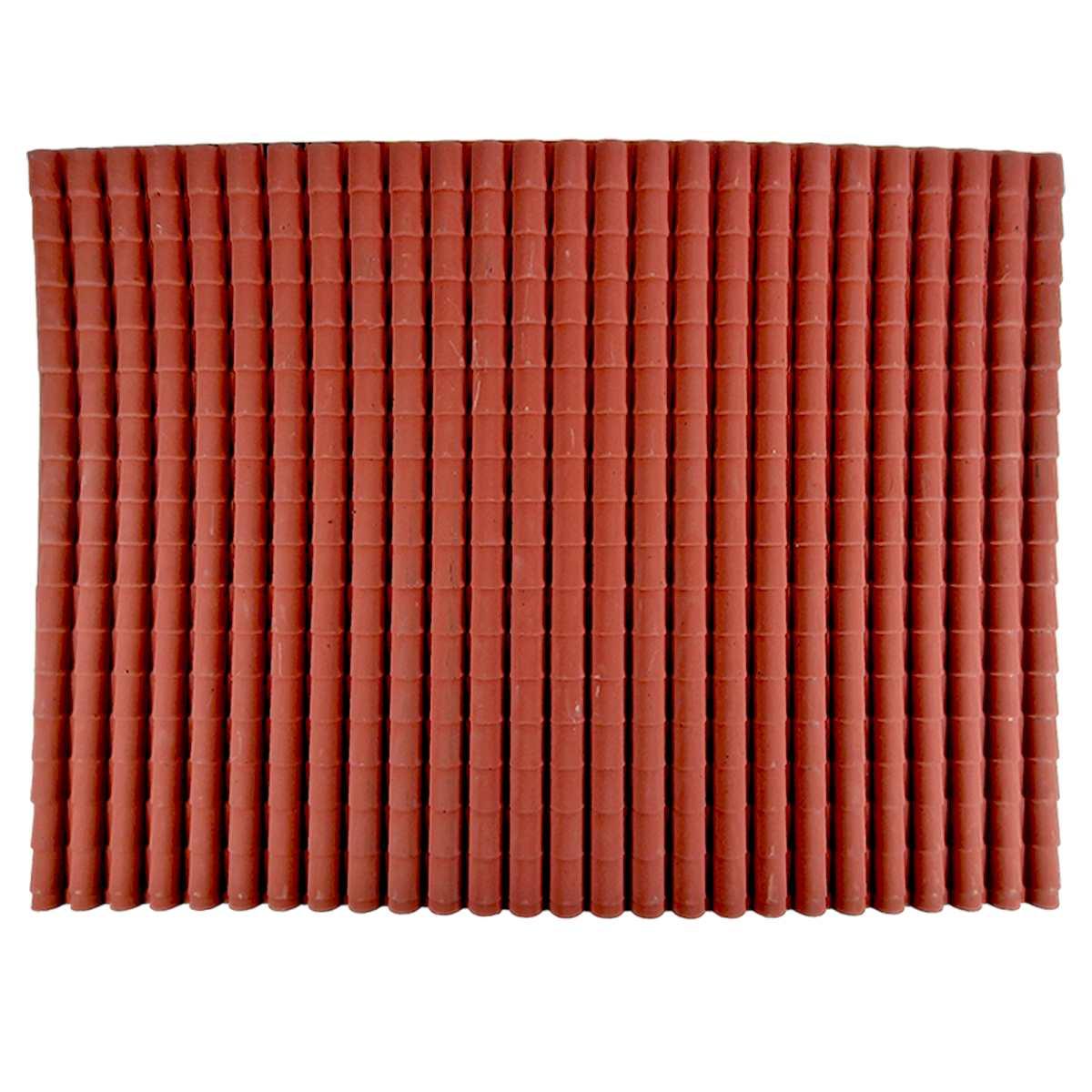 Pannello Tegole Marrone Grandi 50x1x35 | Rossi Rosa