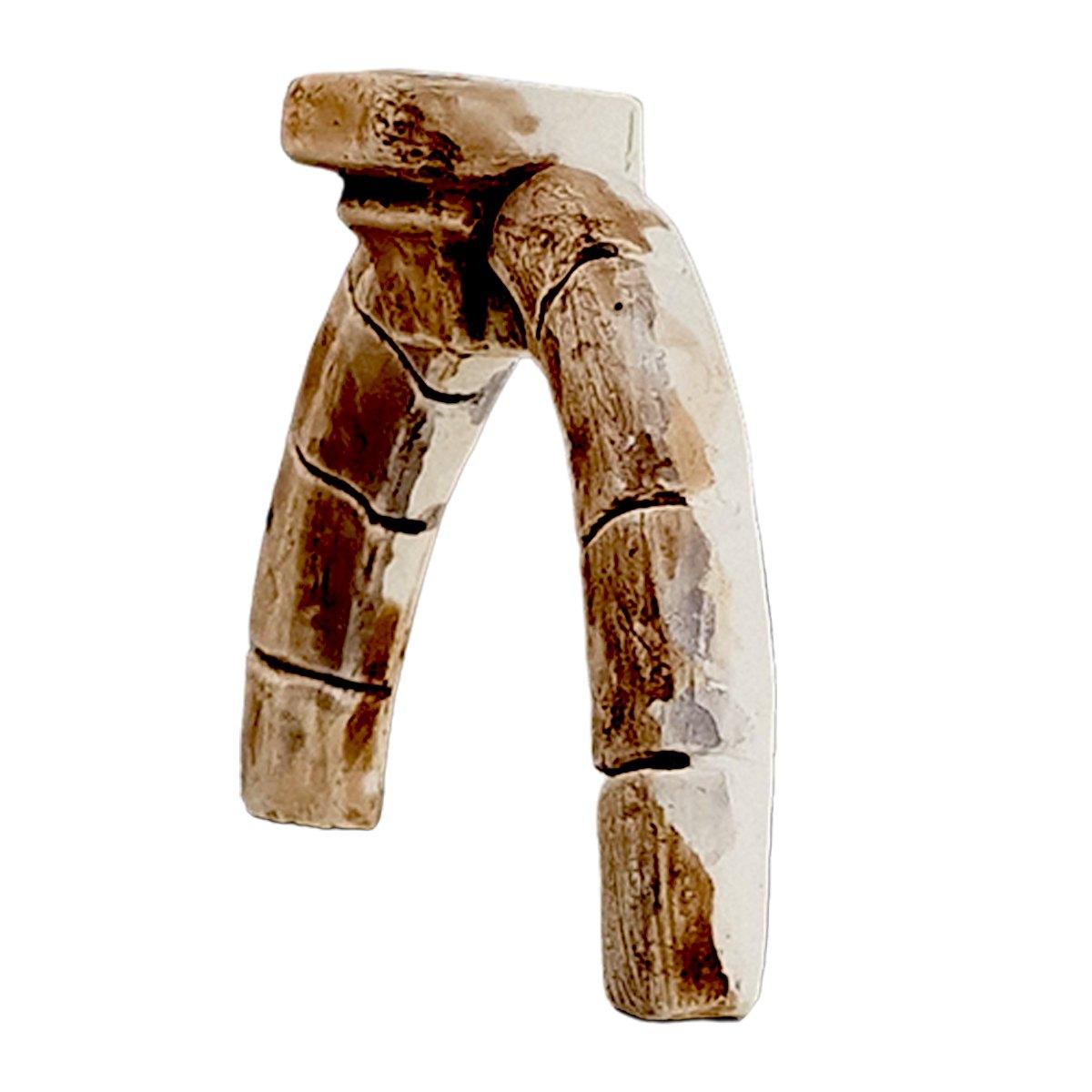 Volta a Arco con Chiave Anticato Gesso cm.26,5x1x2,5 | Rossi Rosa