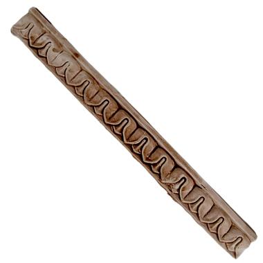 Cornice Anticata in Gesso cm.28,5x1x3 | Rossi Rosa