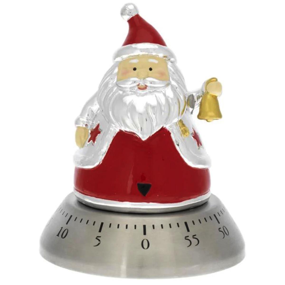 Timer Cucina Bagutta con Babbo Natale cm.8x9,5 |Bagutta