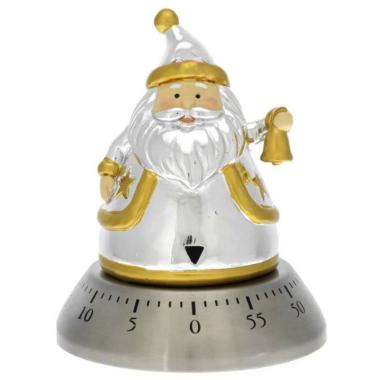Timer Cucina Bagutta con Babbo Natale cm.8x9,5 |Bagutta