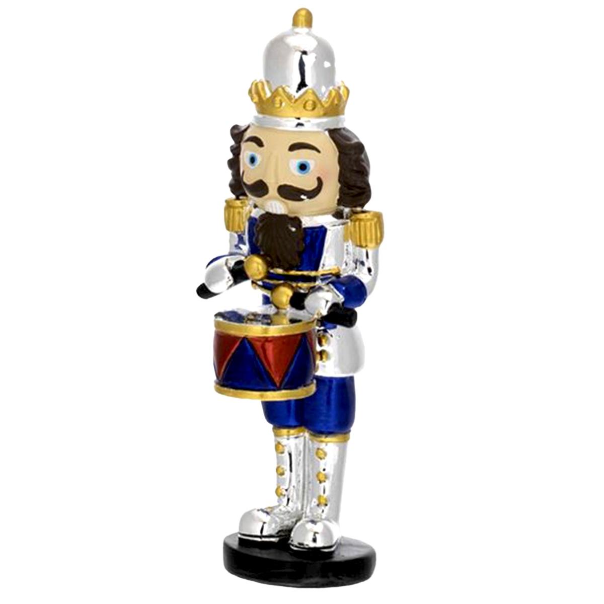 Soldatino Schiaccianoci Bagutta con Tamburo cm.12 |Bagutta