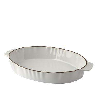 Ciotola Pirofila Stoneware Bianca cm.Ã˜31x | H&H