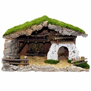 Capanna Legno con Soppalco e Arco cm.59x32xH33 | Euromarchi