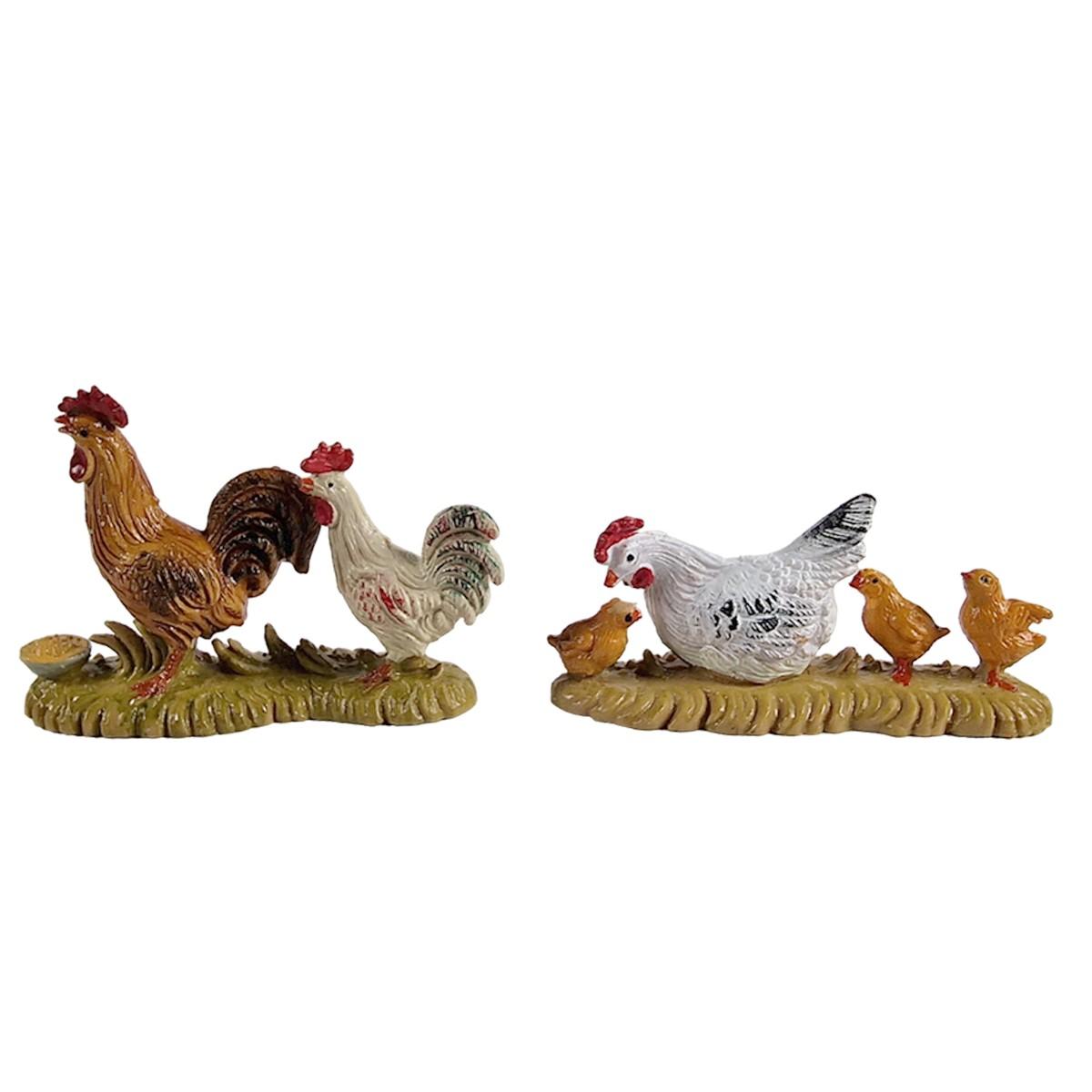 Animali Fattoria in Coppia Assortiti Set pz.5 | Euromarchi